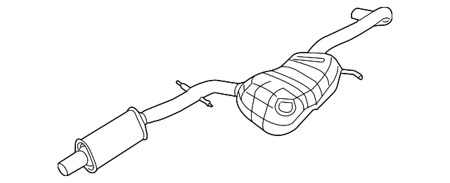 Muffler & Pipe 5C5-253-209-P - View 2