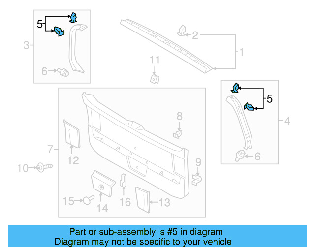Side Trim Panel Screw N-906-986-06 - View 176