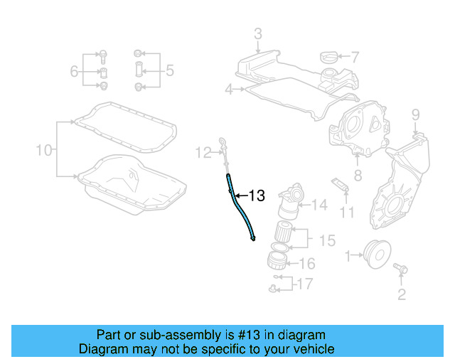 Engine Oil Dipstick Tube 021-115-629-L - View 7