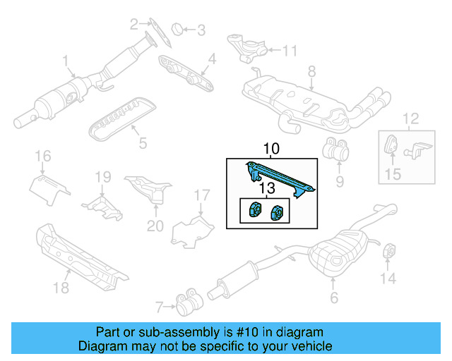 Front Bracket 1K0-253-144-AP - View 21