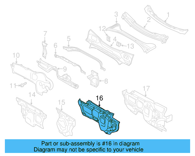 Sound Absorber 5K1-863-247-A - View 34