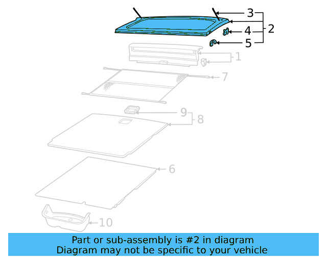 Luggage Cover 11K-867-769-87A - View 2