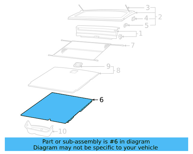 Lining 11K-863-463-A-CA9 - View 4