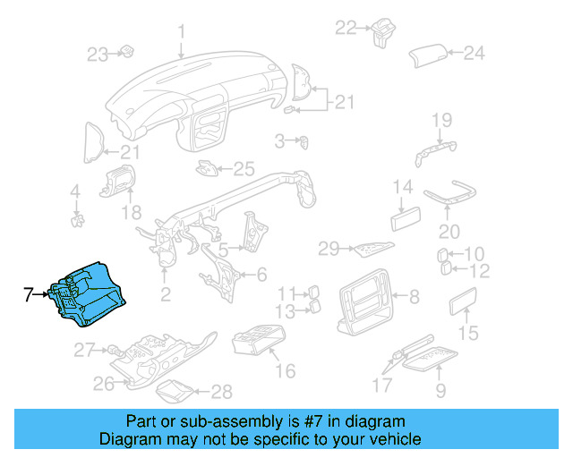 Center Bracket 3B0-858-757