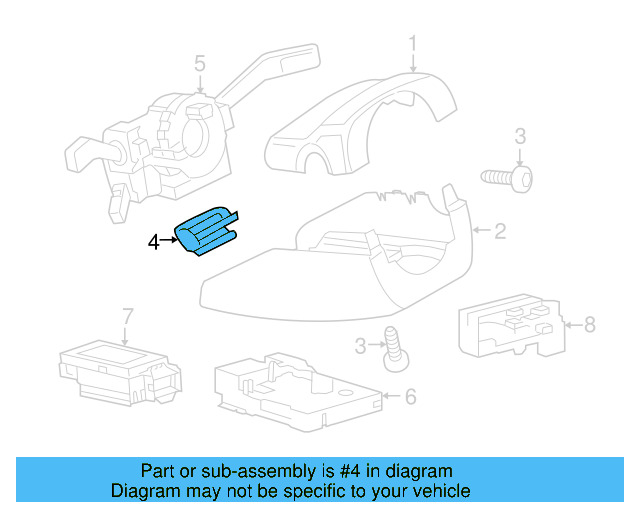 Cluster Cover Retainer Clip 3B0-867-190 - View 52