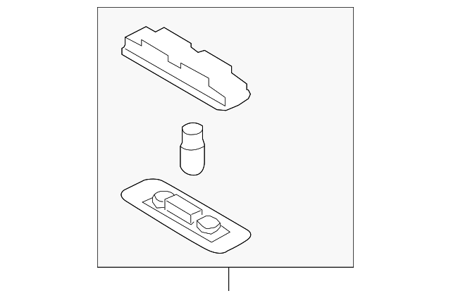 Rear O'head Lamp 561-947-291-Y20 - View 4