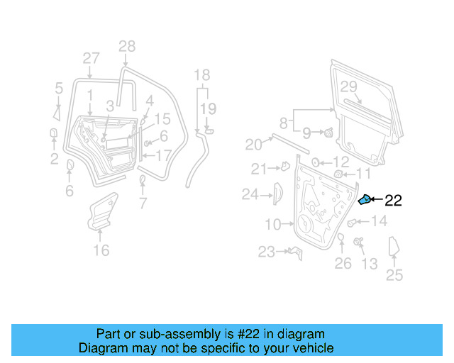 Front Bracket 7L0-837-901-B - View 4