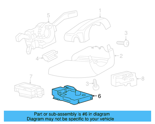 Control Module 3C0-953-549-AH - View 6