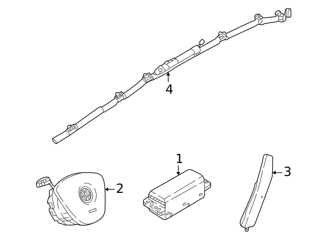 Head Air Bag 2GJ-880-742-F