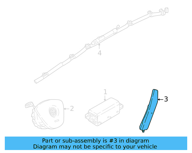 Ft Seat Air Bag 2GJ-880-241-G - View 3