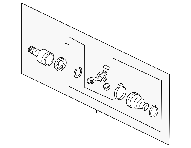 Inner Joint Assembly 1KM-498-103 - View 7