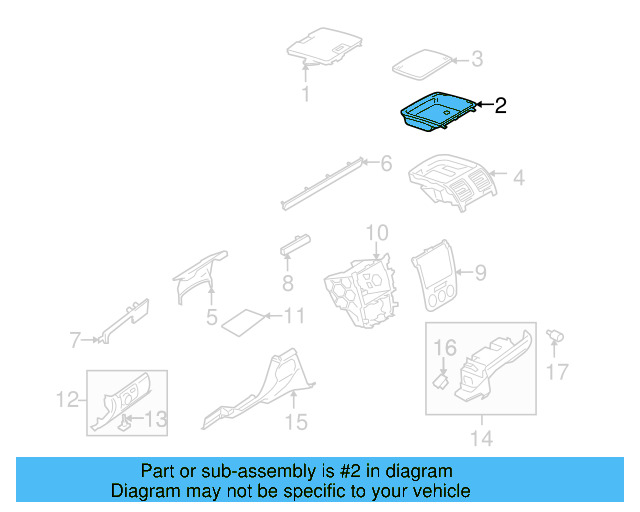 Lower Column Cover 1K0-858-559-C-9B9 - View 6