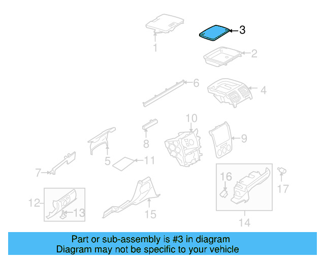 Mat 1K0-858-167-9B9 - View 4