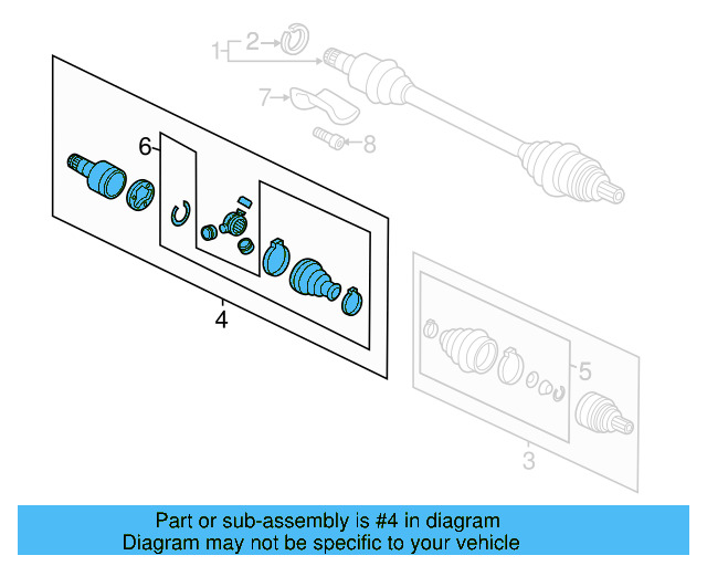Inner Joint Assembly 1KM-498-103 - View 22