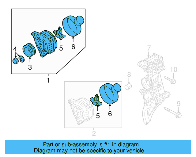 Alternator 07K-903-023-A - View 25