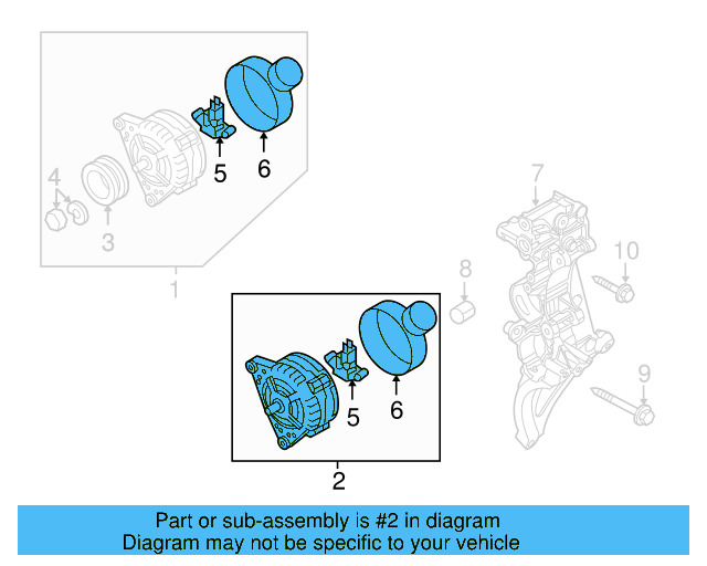 Alternator 06F-903-023-FX - View 38