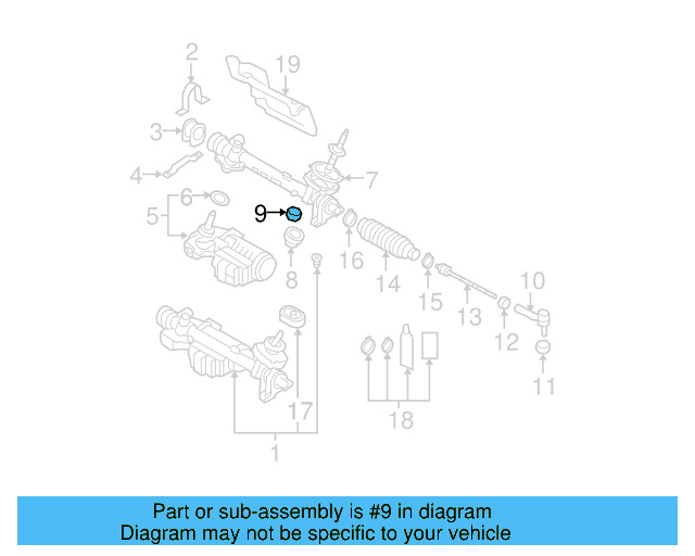 Lock Nut WHT-000-119 - View 4