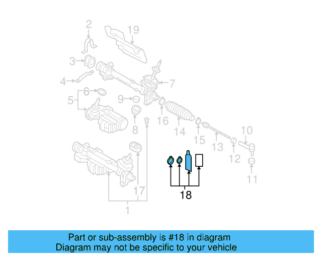 Repair Kit 1K0-498-970-A - View 9