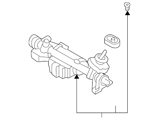 Rack And Pinion Assembly 1K1423055EX