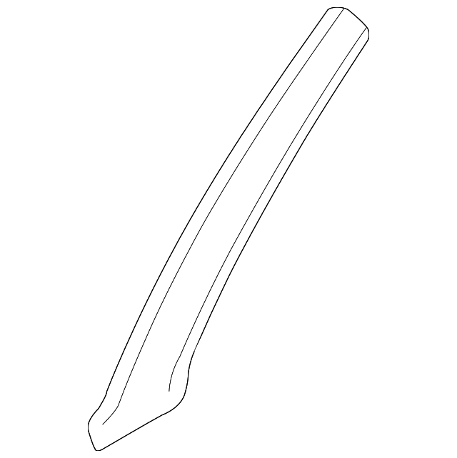 Windshield Pillar Trim 3B0867352A2PK - View 6