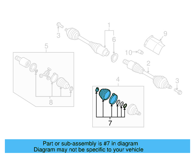 Inner Boot 3Q0-498-201 - View 26