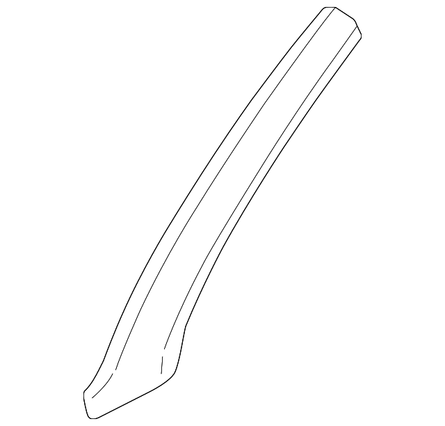 Windshield Pillar Trim 3B0867352A2PK - View 10