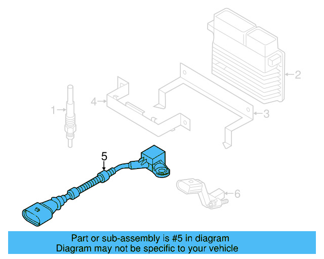 Camshaft Position Sensor 03L-957-147-A
