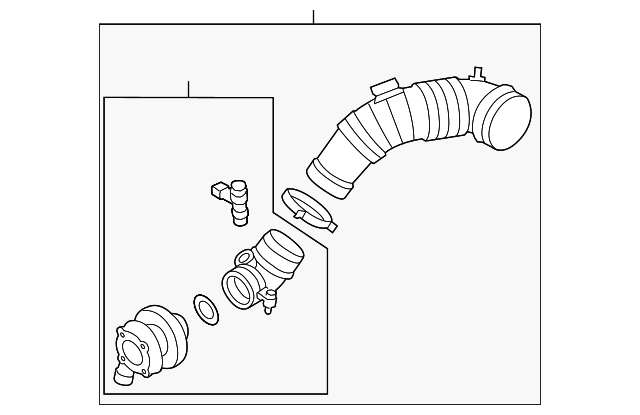 Air Pipe Bolt Assembly 3C0-145-830 - View 3