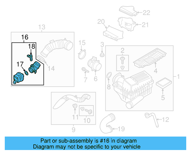 Inlet Connector 1K0-805-962-E-9B9 - View 38
