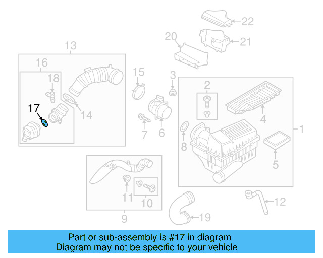 Adapter Seal 3C0-129-646 - View 11