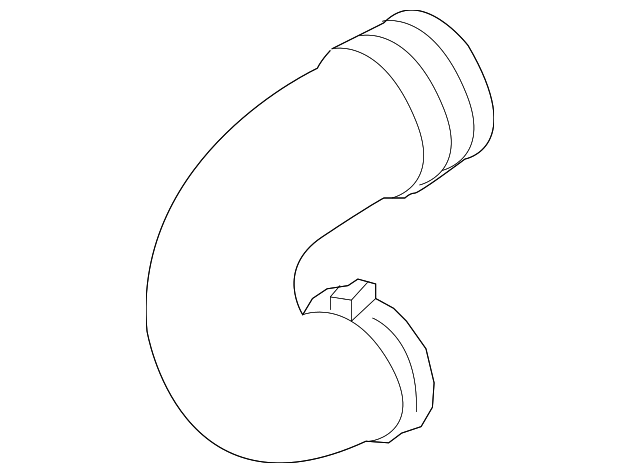 Air Duct 3C0-129-618-D - View 3