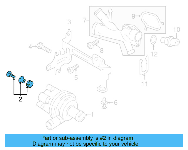 Auxiliary Pump Hardware Kit 5N0-198-093 - View 18