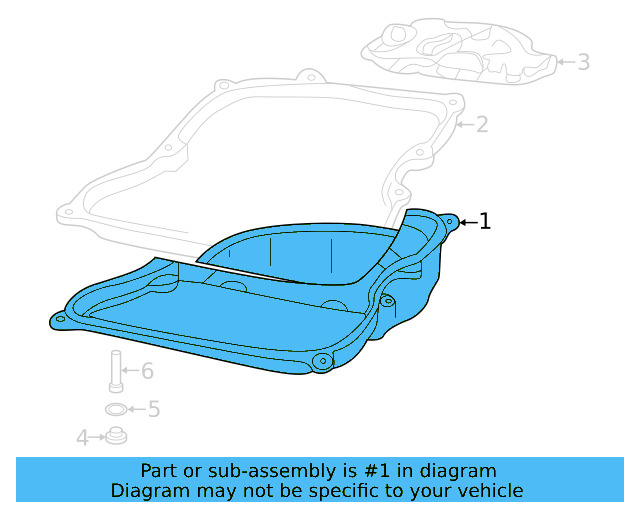 Transmission Oil Pan 09P-321-361 - View 7