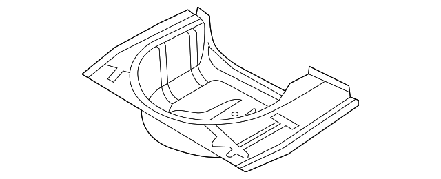 Floor Pan 3B0-803-093-F - View 2
