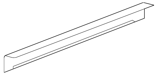 Carpet Retainer 1Y1-853-372-U71 - View 3