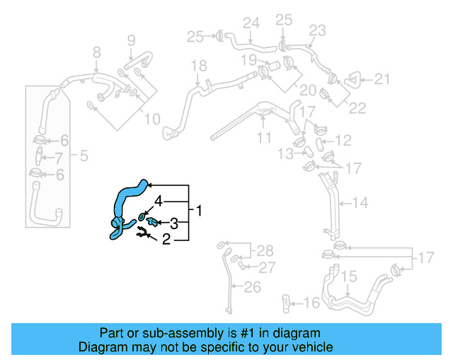 Connector Hose 077-121-102
