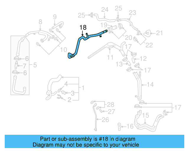 Temp Sensor Retainer Spring 032-121-142 - View 106