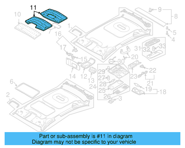 Sound Absorber 3C9-867-811-E - View 5