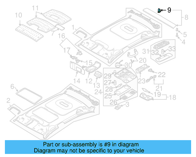 Console Compartment 1K0-868-837-E-7G8 - View 8