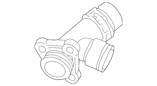 Engine Coolant Outlet Flange 06F-121-132-H - View 18