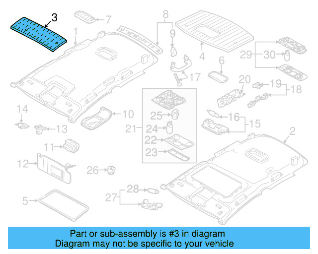 Sound Absorber 1K5-867-811-B - View 15