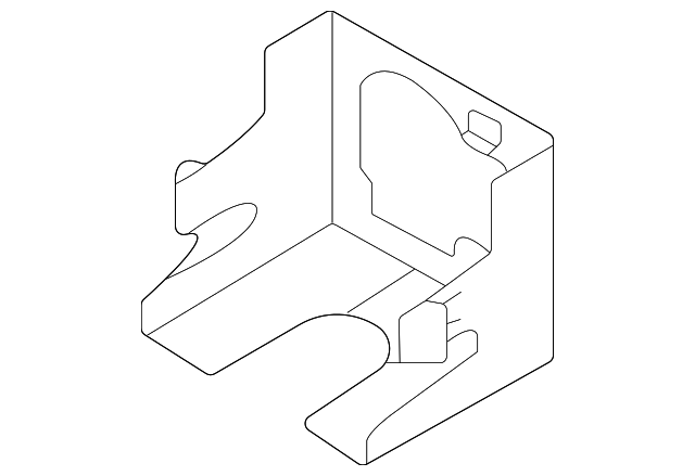 Front Camera Mount Bracket 3G1980561B - View 2