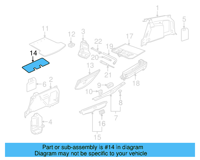 Tie Down Hook 1K0-864-203-C-2ZZ - View 49