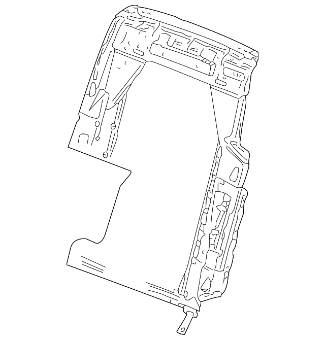 Seat Back Frame 3D5-885-512-D - View 3