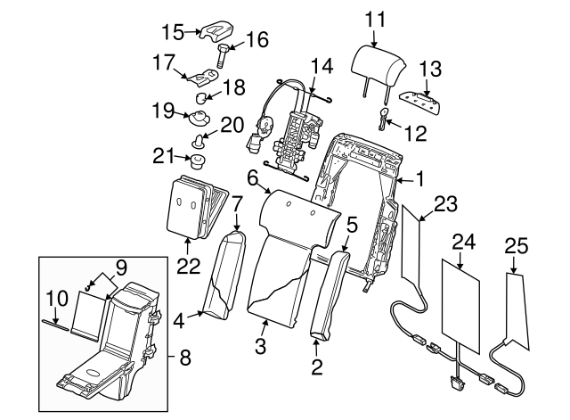 Headrest Guide 3D5-886-920-H-5J6