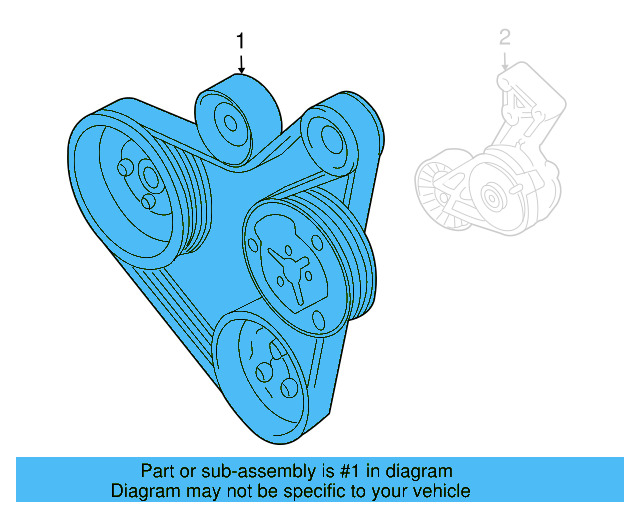 Serpentine Belt 06A-145-933-D - View 11