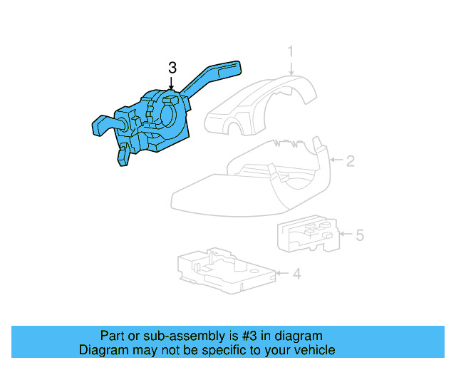 Combination Switch 3C9-953-502-C-9B9 - View 10