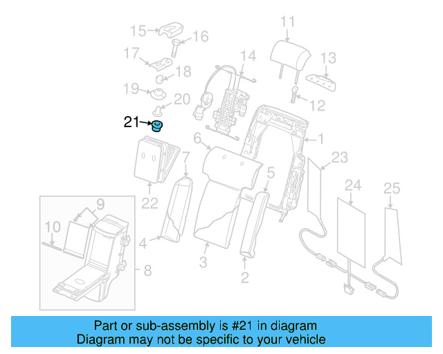 Cap Nut N-989-514-02 - View 4