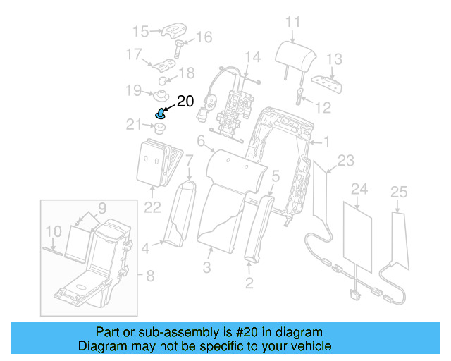 Cap Spacer 1H5-858-846-C - View 3