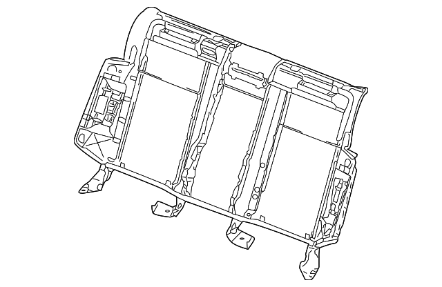Seat Back Frame 3D5-885-705-AC - View 2